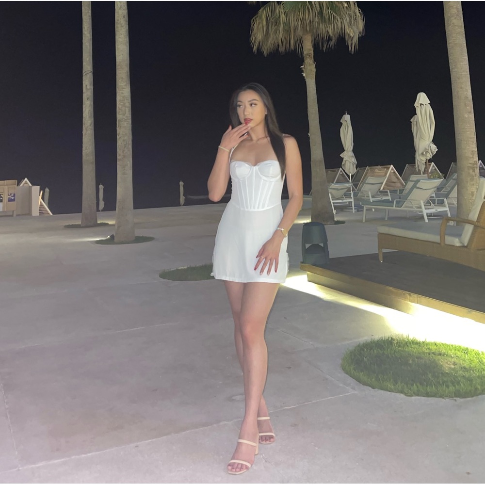 White Fox White Mini Dress